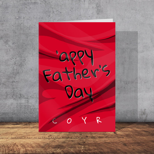 Barnsley Football Club Father’s Day Card | Yorkshire Slang | A5 Card and Envelope