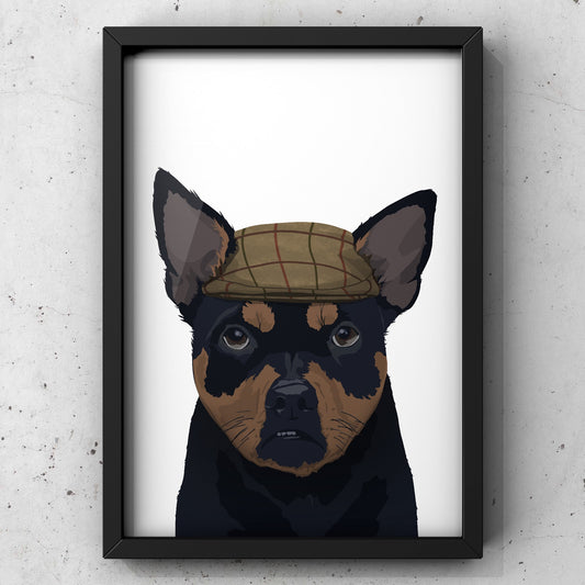 Yorkshireman’s Best Friend Print | Commission | A4 A3