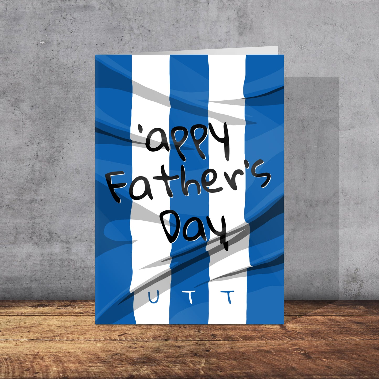 Huddersfield Town Football Club Father’s Day Card | Yorkshire Slang | A5 Card and Envelope