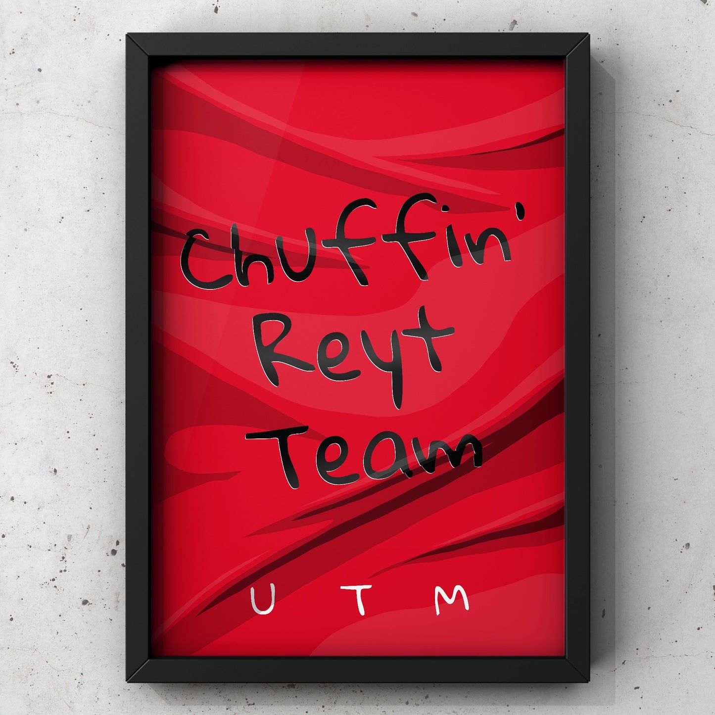 Rotherham United Shirt Print | RUFC | A5 A4 A3