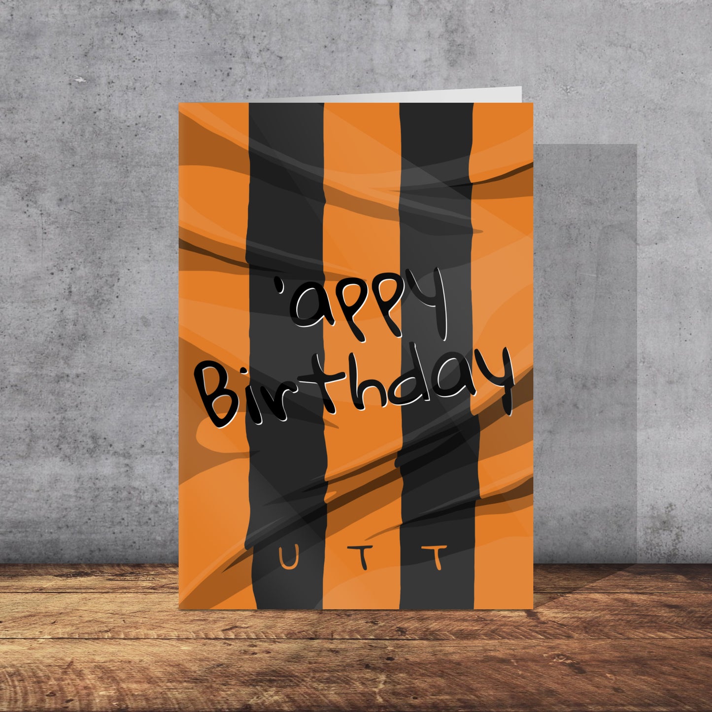 Hull City Themed Birthday Card | Yorkshire Slang | A5 Card and Envelope