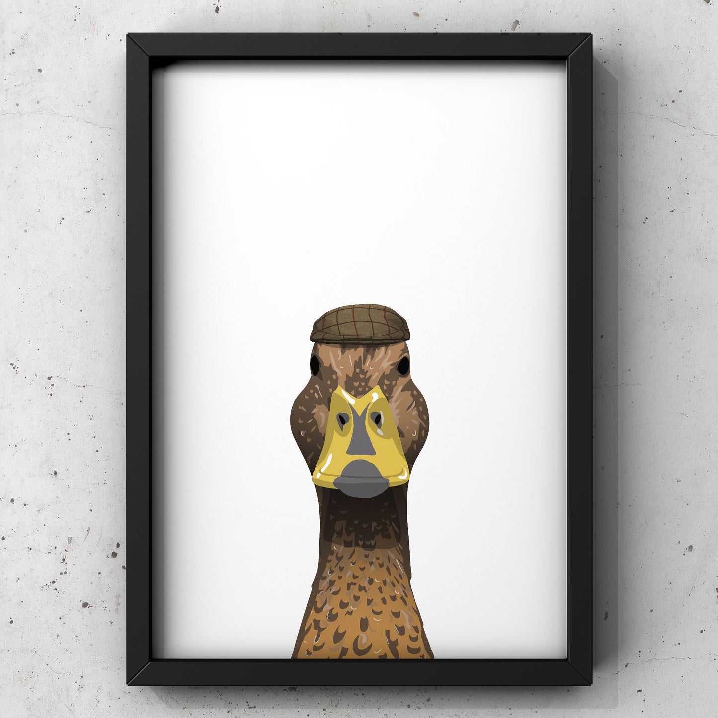 Yorkshire Duck | Yorkshire Print | A5 A4 A3