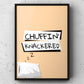 Chuffin’ Knackered Yorkshire Print | Yorkshire Slang | A5 A4 A3