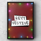 Reyt Festive Yorkshire Print | Yorkshire Slang | A5 A4 A3