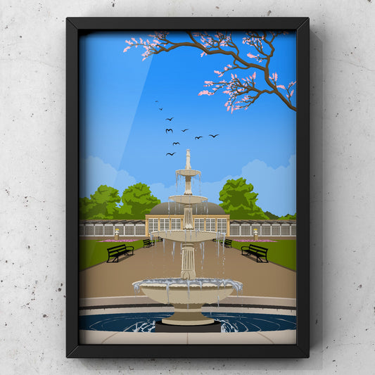 Botanical Gardens | Sheffield Print | A5 A4 A3