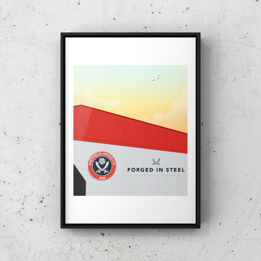 Sheffield United Print | Bramall Lane | A5 A4 A3