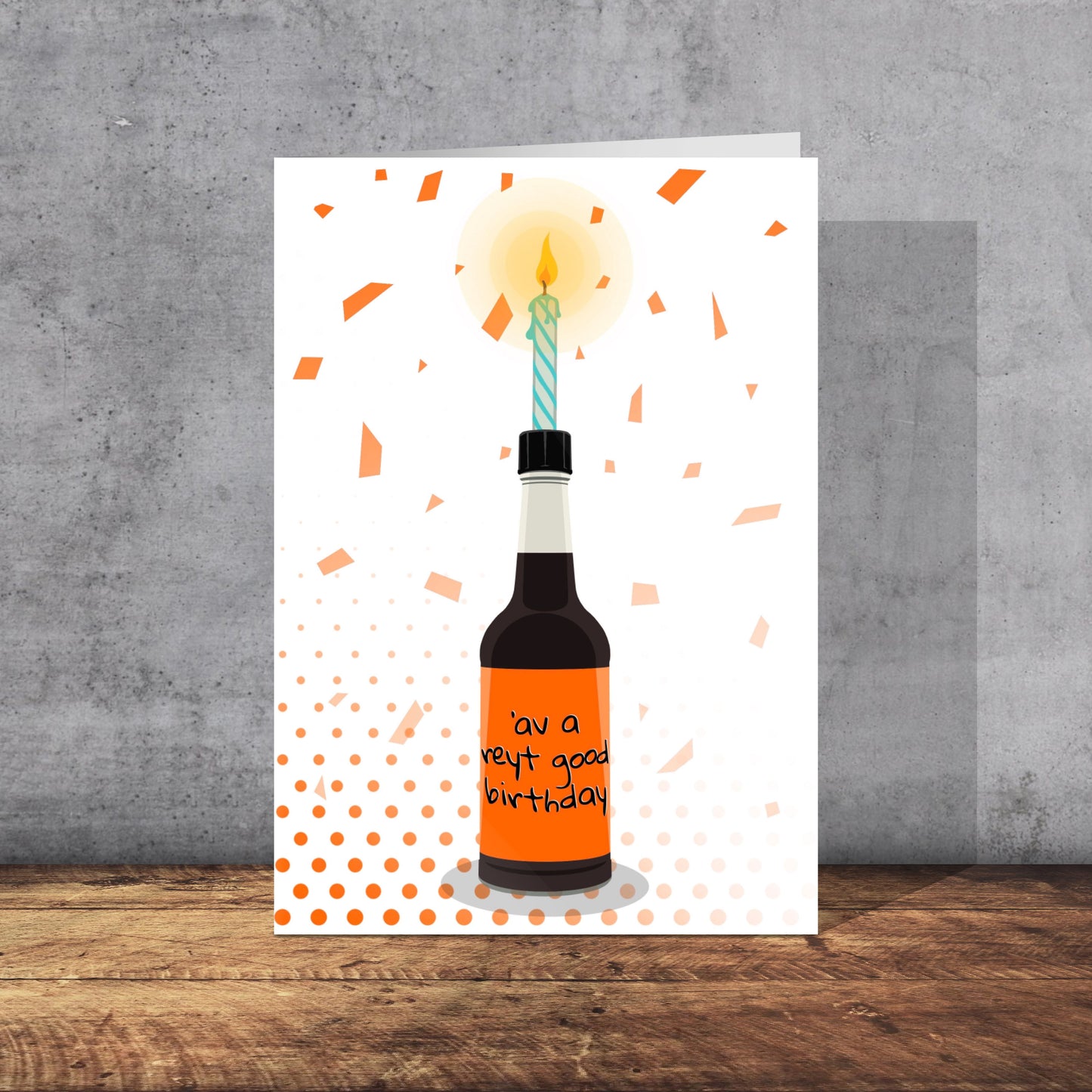 Henderson’s Relish Birthday Card | Sheffield Slang | A5 Card and Envelope